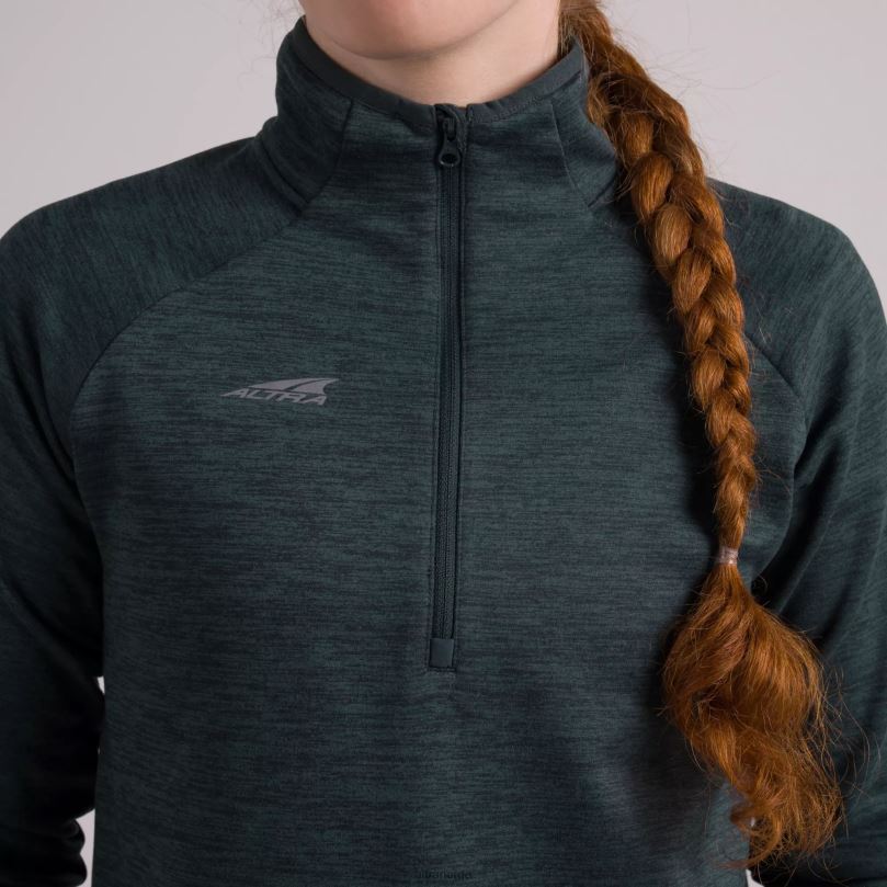 Altra kvinner dame kjerne 1/2 zip pullover skog elvelyng 8N2B4218 skogselvelyng