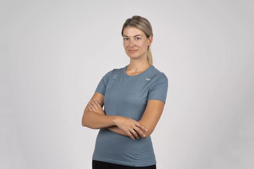 Altra kvinner kvinner legend kortermet blå 8N2B4225 blå