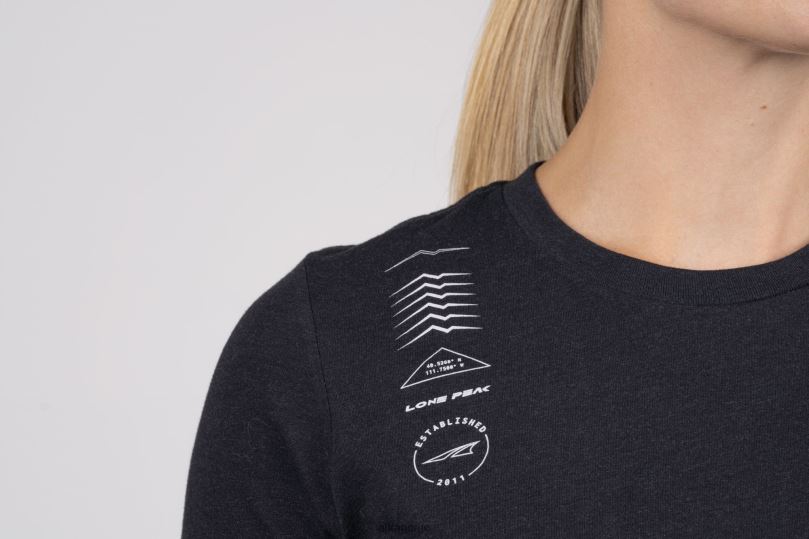 Altra kvinner kvinner legend kortermet svart 8N2B4224 svart