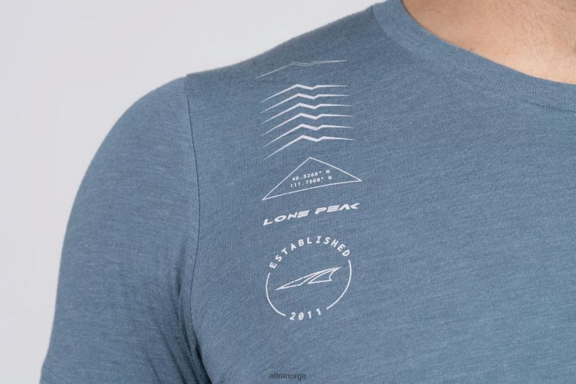 Altra menn menn legend kortermet blå 8N2B4346 blå